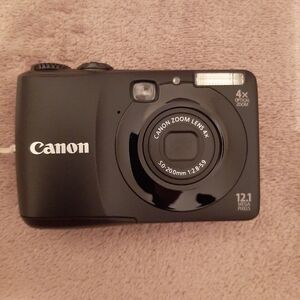 Canon Black Compact Digital Camera